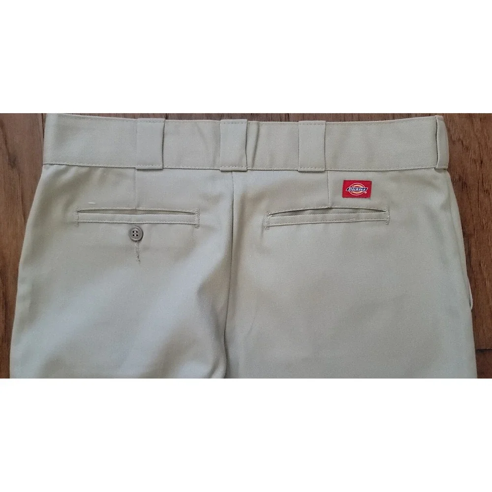 Dickies Women's 774 Original Brown‎ Khakis Workwear Pants Size 30x25